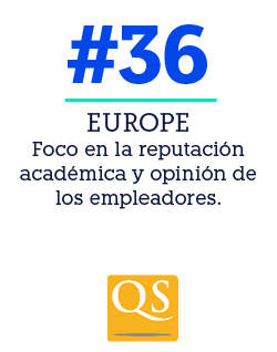 EUROPE Foco en la reputaci n acad mica y opini n de los empleadores.,#3