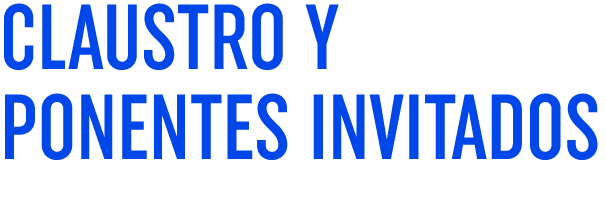 Claustro y ponentes invitados