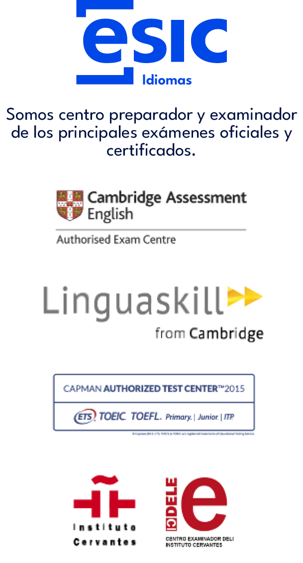 Somos centro preparador y examinador de los principales ex menes oficiales y certificados